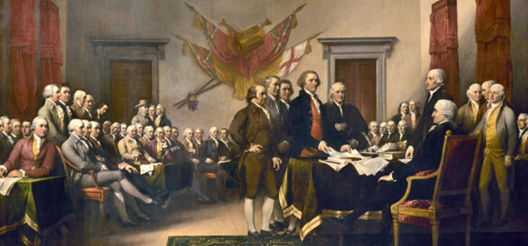 The Constitutional Convention, where the Founding Fathers wrote and established what would be in the Constitution of the United States.